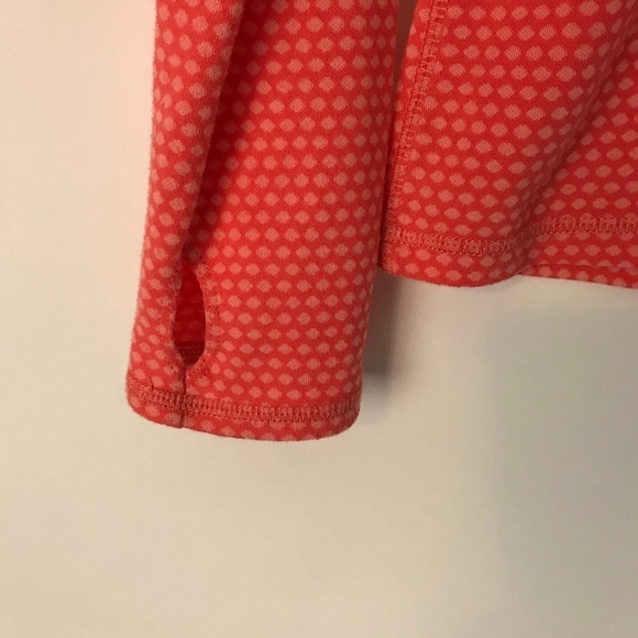 Eddie Bauer Polka Dot 1/4 Zip Long Sleeve Knit. Si - Picture 4 of 12